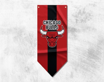 シカゴ・ブルズ NBA チャンピオンシップ ウォールバナー フラッグ