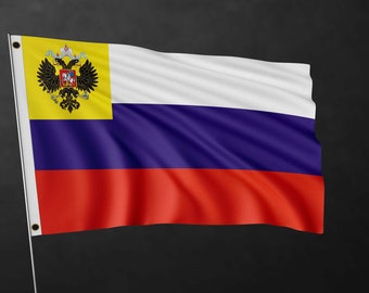 combined 5 russian flags into one, (russian empire, ww1 flag