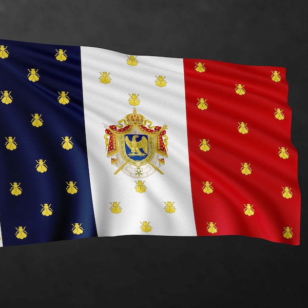 Napoleon Bonaparte French Empire Flag Banner | Historical Flags | High Quality Materials