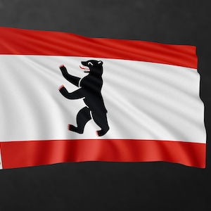 Berlin Flag Banner | Germany Region Flags | High Quality Materials