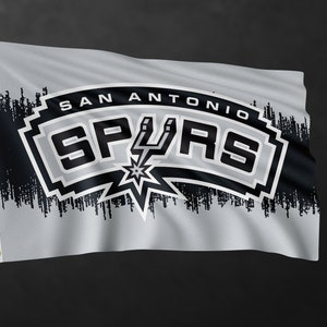 San Antonio Spurs Flag Banner | Home Decor | Wall Decor | Outdoor & Indoor Flag | High Quality Materials