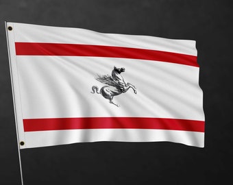 Bandiera della Toscana / Bandiere della regione Italia / Materiali di alta qualità