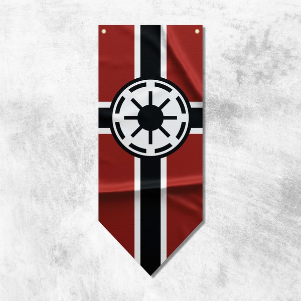Galactic Republic Pennant Flag Banner | High Quality Materials | Size: 50x120 cm