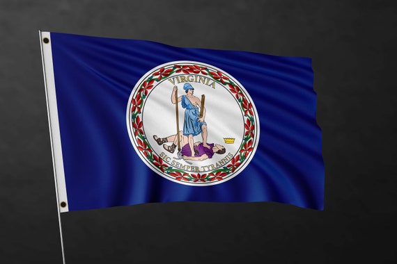 Bandiera Per Casa Virginia Military Keydets 30x40 Pollici - Rossa Su Due Lati