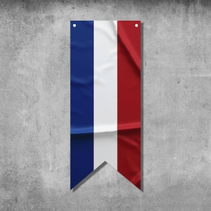 Netherlands Pennant Flag Banner | Country Flag Banner | High Quality Materials | Size: 50x120 cm