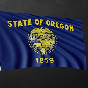 Oregon Flag Banner | United States of America Flags | High Quality Materials