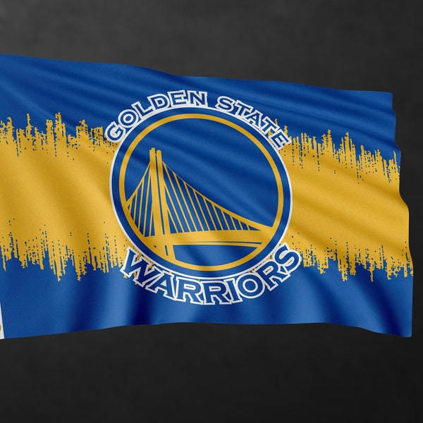 Bandera de Golden State Warriors / Decoración del hogar / Decoración de la pared / Bandera exterior e interior / Materiales de alta calidad