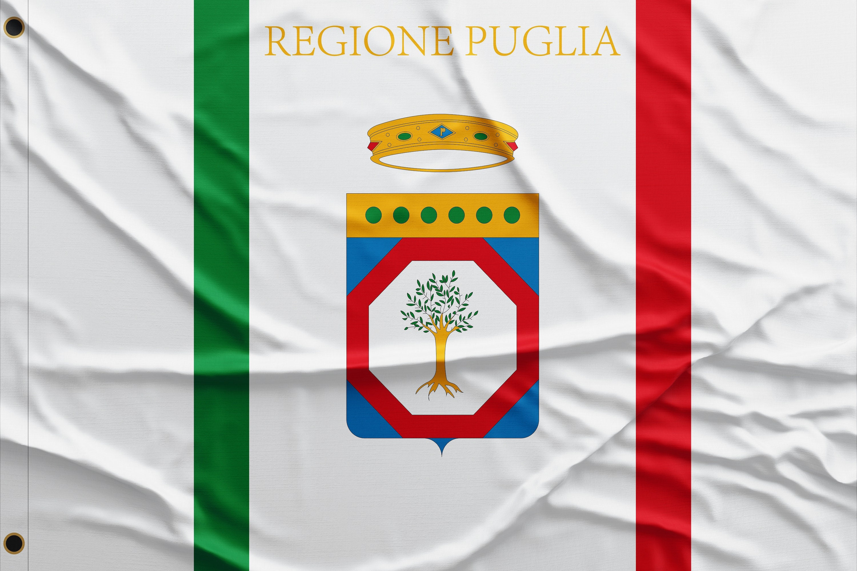 Puglia Rflag Apulia Flag Banner | Italy Region Flags | High Quality Materials - Etsy