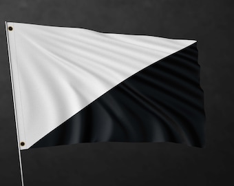Bandera pacifista anarquista / Bandera antifa anarquista / Materiales de alta calidad