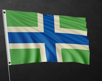 6x Vinyl-Aufkleber Gloucestershire Flagge England – Ca. 4,1 X 2,8 Cm, Wetterfest, Für Auto, Helm & Fenster