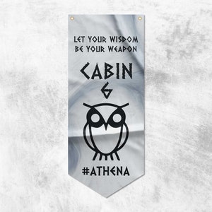 Cabin Six - Athena - Percy Jackson - Camp Half-Blood -  Art Board Print  for Sale by gingerbun