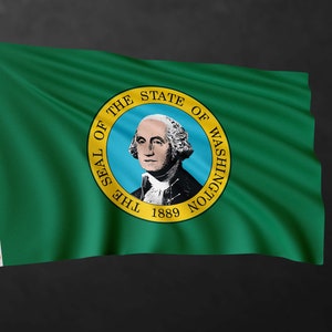 Washington Flag Banner | United States of America Flags | High Quality Materials
