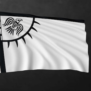 Odin Raven Flag Banner | Viking Style Flag Banner | Nordic Style Flag | High Quality Materials