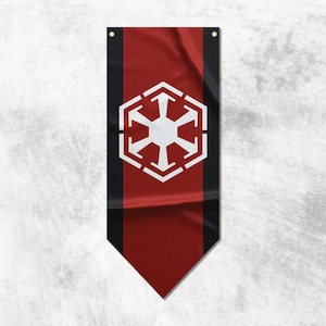 Sith Empire Pennant Flag Banner | High Quality Materials | Size: 50x120 cm