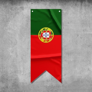 pennants, streamers, Portugal, Portugese Flag, Flag of Portugal, string  pennant, bandera portugues