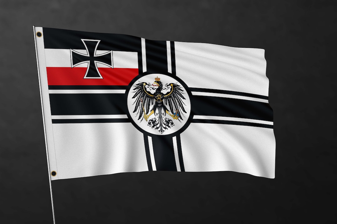 German Empire Flag Banner Historical Flags High Quality Etsy