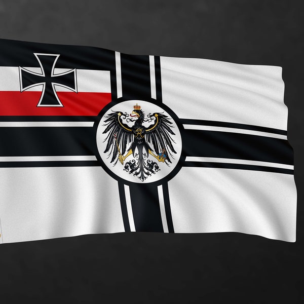 German Empire Flag Banner | Historical Flags | High Quality Materials