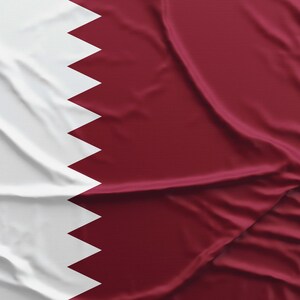 Qatars flaggbanderoll, Qatars flaggtyg, stor vägghängande flagga, utomhus- och inomhusdekor, fotbollsfanflagga, landsflaggadekor bild 2