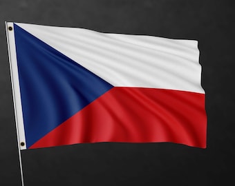 Czechia Flag Banner, Czechia Flag Fabric, Large Wall Hanging Flag, Outdoor Indoor Decor, Soccer Fan Flag, Country Flag Decor