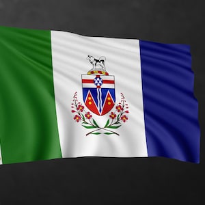Yukon Flag Banner | Canadian Flags | High Quality Materials
