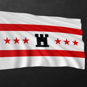 Drenthe Flag Banner | Holland Region Flags | Netherlands Region Flags | High Quality Materials