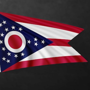 Ohio Flag Banner | United States of America Flags | High Quality Materials