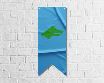 Fanion Pennant Vintage Akcaarat Sebatspor - Turquie