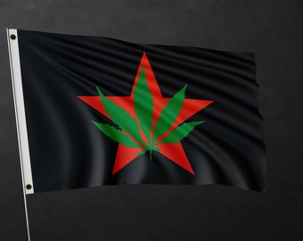 Yippies Flag | Youth International Party, Polyester