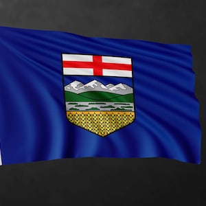 Alberta Flag Banner | Canadian Flags | High Quality Materials