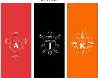Agape, Jastelion, Kaleo Pennant Flag Banners | custom banner | High Quality Materials |
