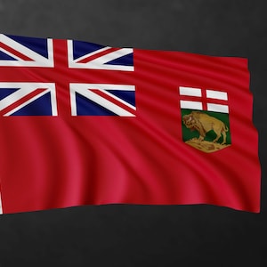Manitoba Flag Banner | Canadian Flags | High Quality Materials