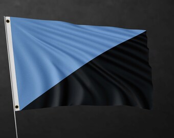 Bandera del anarquismo individualista / Bandera de la anarquía antifa / Materiales de alta calidad