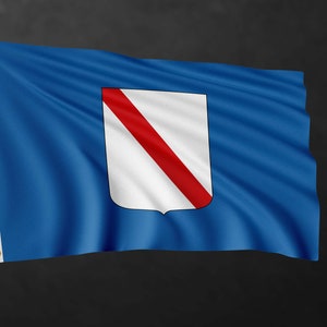 Campania Flag Banner | Italy Region Flags | High Quality Materials