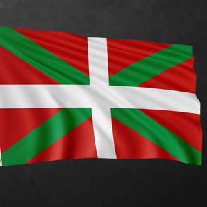 Basque Country Flag Banner | Spain Region Flags | High Quality Materials