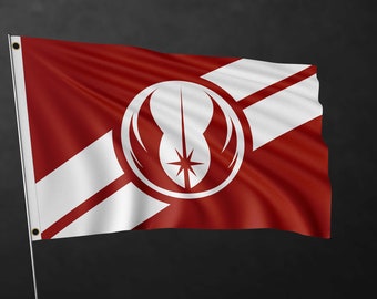 Jedi Orden Flagge Banner | Hochwertige Materialien