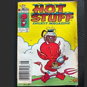 Hot Stuff The Little Devil Harvey Classics Digest Magazine Numer 1 Sierpień 1992 Komiks kolekcjonerski