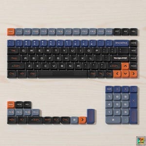 Space Engineer Keycap Set: NuPhy Air Series, Sci-Fi nSA Profile