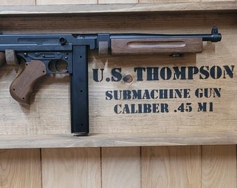Thompson display | gun rack | WW2 display