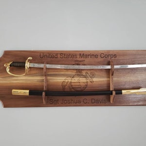 Custom sword display