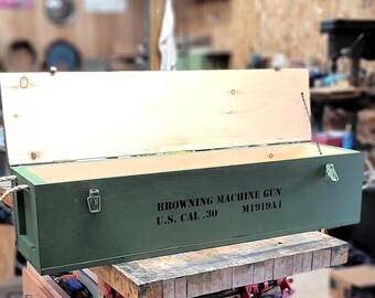 M1919A4 Crate | browning gun display | transit case