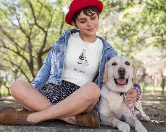 Vintage Dog Mom T-Shirt, Cute Dog Lover Gift