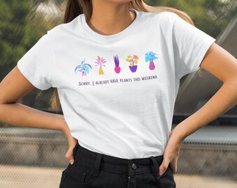 Funny Plant Mom Shirt: Retro Floral Design, Plant Lover Gift