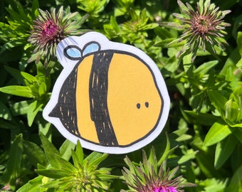 bee sticker | cute vinyl sticker