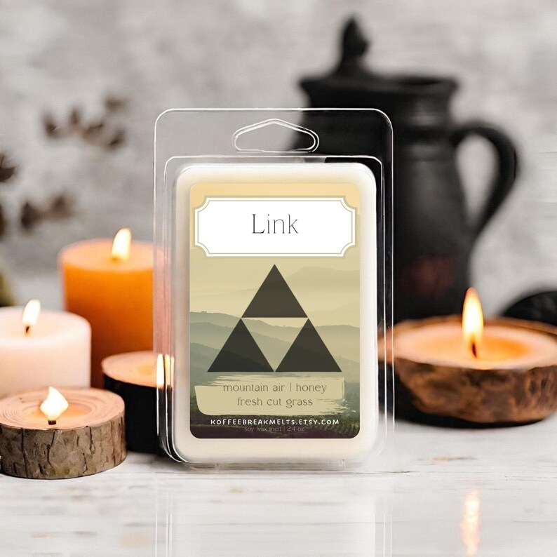 The Legend of Zelda Wax Melts and Candles: Link image 4