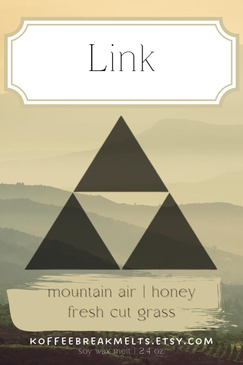 The Legend of Zelda Wax Melts and Candles: Link image 5