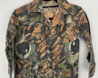 Manteau de corvée de chasse de style militaire de veste de camouflage d'enfants