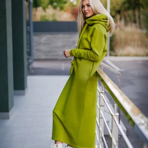 Oversized Hoodie Kleid für Frauen handgefertigt Bild 1