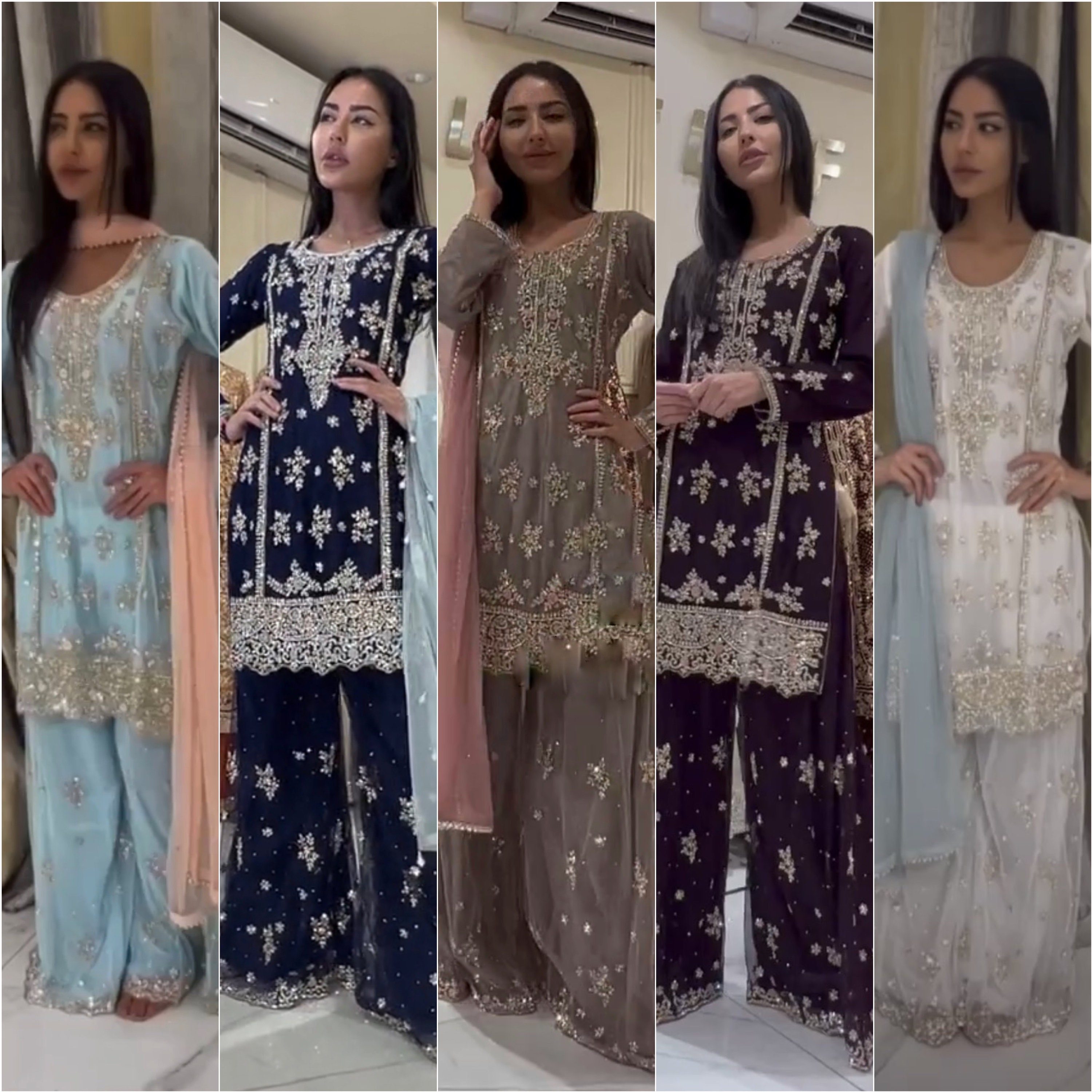 Buy Online Pakistani Dress Party Wear - Pakistani Suits - SareesWala.com