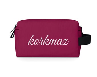 Personalisierte Kosmetiktasche, Beeren-Schminktasche, große Schminktasche, große Schminktasche, Kulturbeutel, Schminktasche oder Mini-Schminktasche