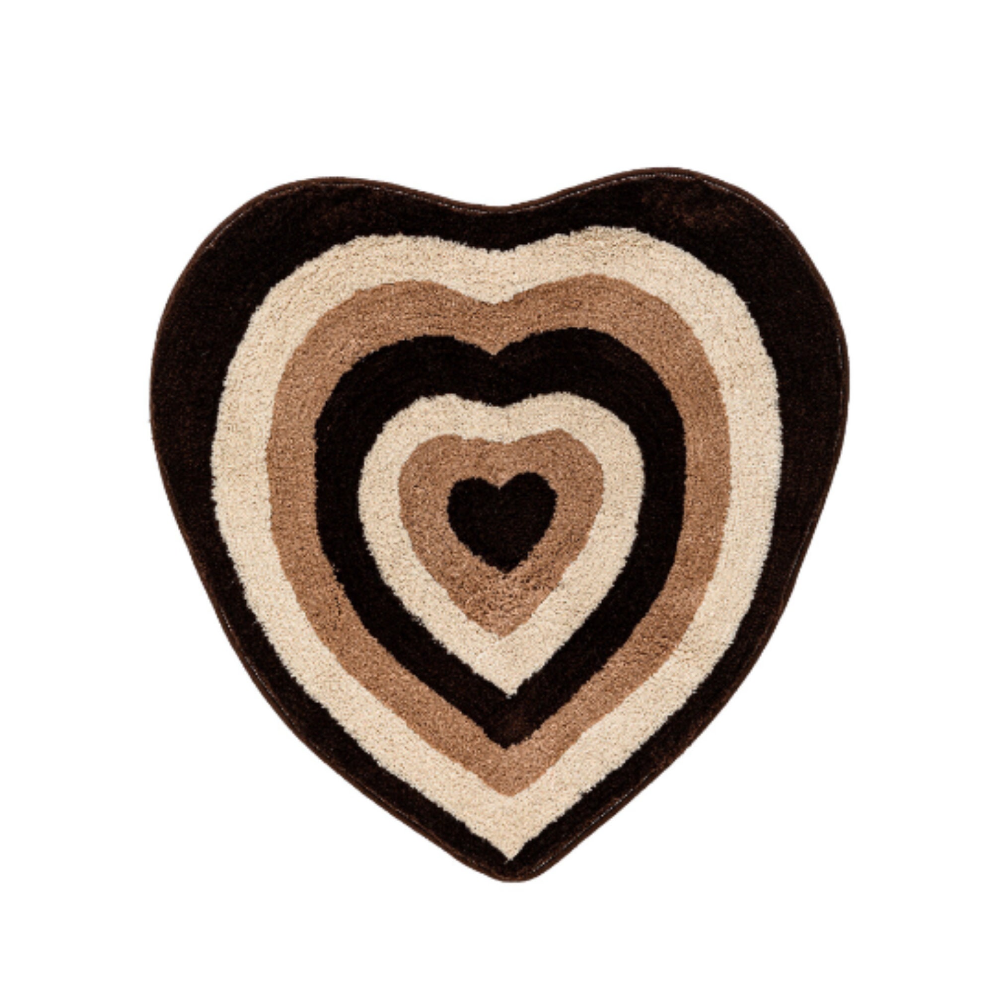 RETRO HEART RUG Retro Home Decoration Heart Shaped Rug Etsy